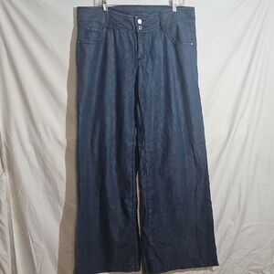 MICHAEL Michael Kors Dark Blue Flare Jeans